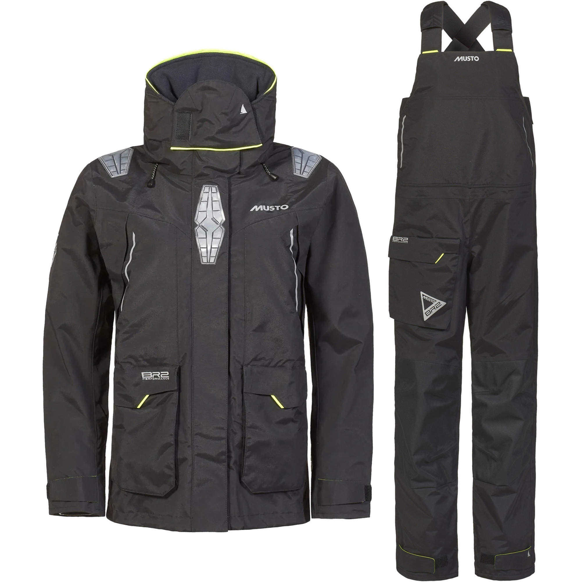 2026 Musto BR2 Offshore Jakke Og Bukser 2.0 Sejldragt 4054182085 - Black